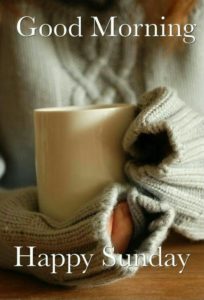 Best Happy Sunday Winter Coffee Images