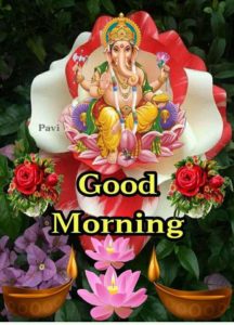 Ganpati Images Good Morning