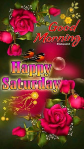 Good Morning Wishes Saturday Images