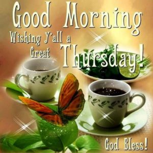 Good Morning Wishes on Thursday