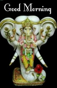 Latest HD God Ganesha Good Morning Images