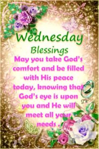 Wednesday Blessing Good Morning Images