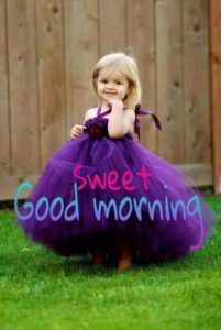 Cute Baby Morning Pic