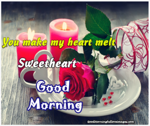 Good Morning Image Photo Wishes For Sweetheart