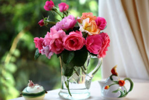 Good Morning Images with Rose Flowers