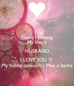 Good Morning My Lovely Husband Images