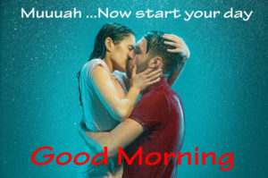 Good Morning Romantic Love Kiss Images