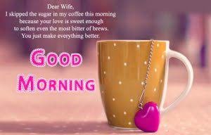 Good Morning Wife HD Photo