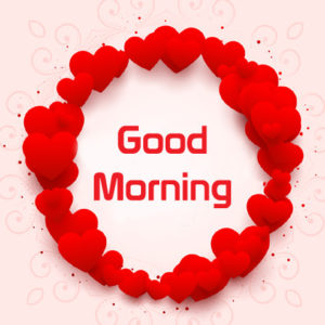 Good Morning Wishes With Heart Pictures