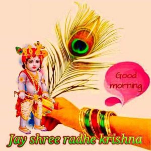 Good Morning Wishes with Lord Krishna Images