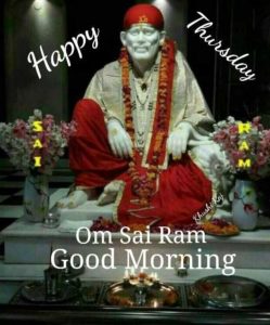 Happy Sai Baba Good Morning HD Images
