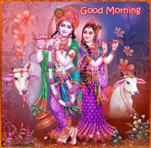 Latest Lord Krishna Good Morning Images In Hindi