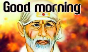 Sai Baba Good Morning Wallpaper In HD for Facebook