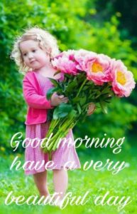 Sister Good Morning Images for Whatsapp With Flower