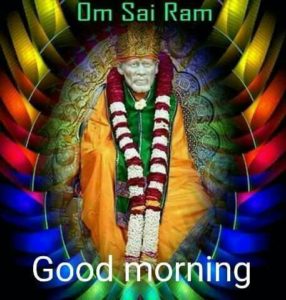 Suprabhat Good Morning Images of Sai Baba