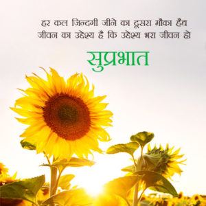 Awesome Good Morning Message In Hindi