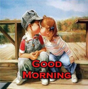 Good Morning Cute Baby Couple for PC
