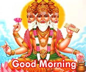 Good Morning Images Of Hindu God Brahma