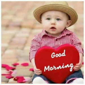 Good Morning Images by Cute Baby