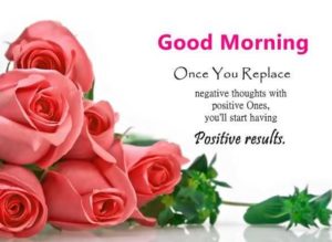 Good Morning Images with Roses and Quotes