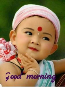 Good Morning Indian Baby Girl Images 1