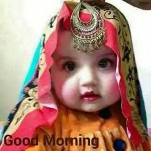 Good Morning Indian Baby Girl Images 7