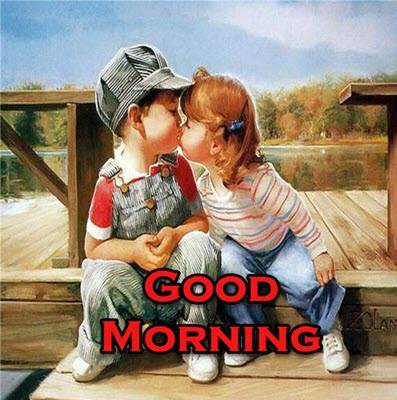 100+ Good Morning Kiss Images For Lover In Hindi - Good Morning