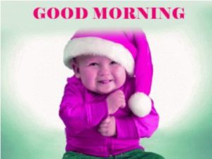 Good Morning with Cute Baby Images