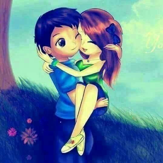 251 Sweet Images For Whatsapp Profile Dp Free Download Good Morning Cute animated girlfriend boyfriend cartoon dp for couple.