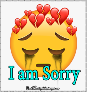 Very Sad I am Sorry Image Photo Picture Free Download for Mobile