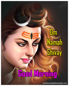 Shiva Good Morning Images with Om Namah Shivay