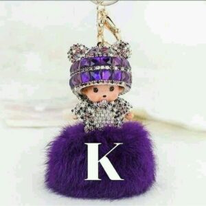 Stylish K Letter Images with Doll