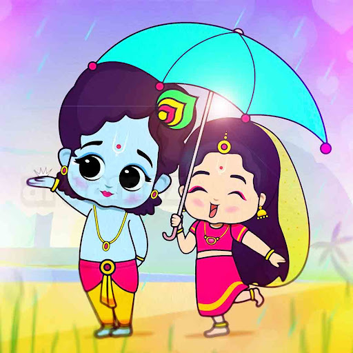 Cute Radha Krishna Dp | Whatsapp Dp Radha Krishna Serial Images - Good  Morning