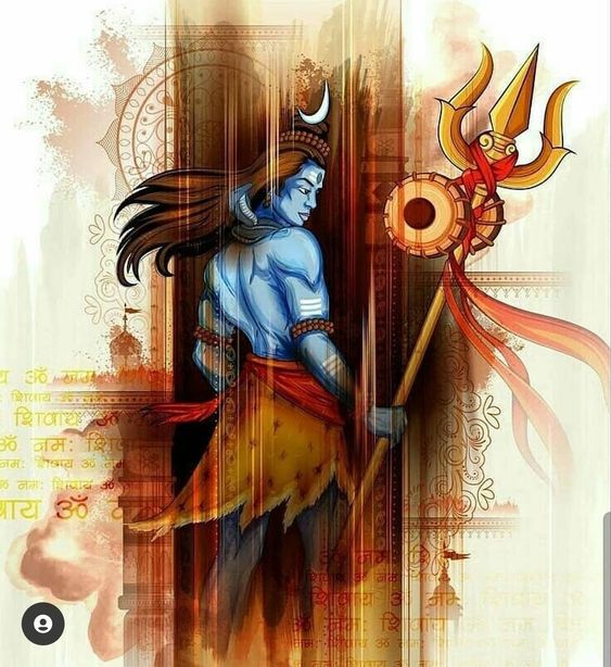 Angry Shiva Hd Wallpaper