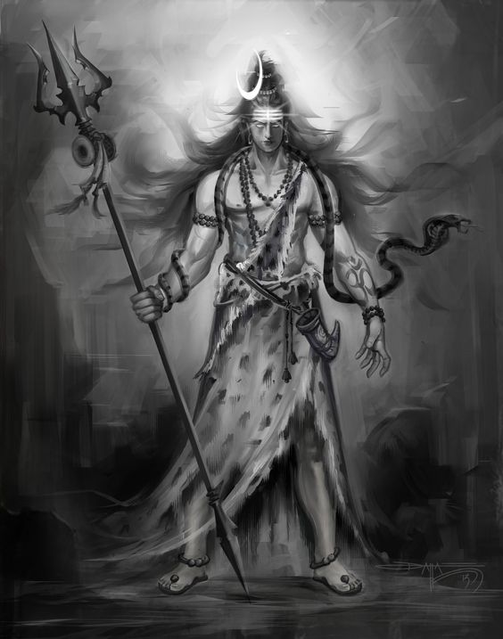 Angry Shiva Wallpaper