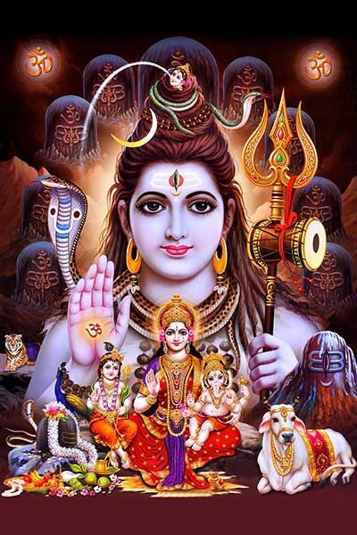 Beautiful Shiva Parvati Family Hd Images