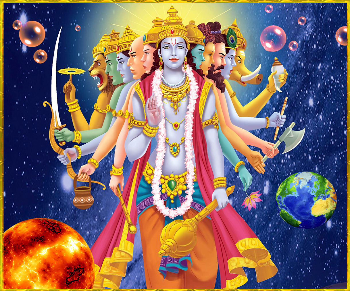 Lord Narayana Images 1