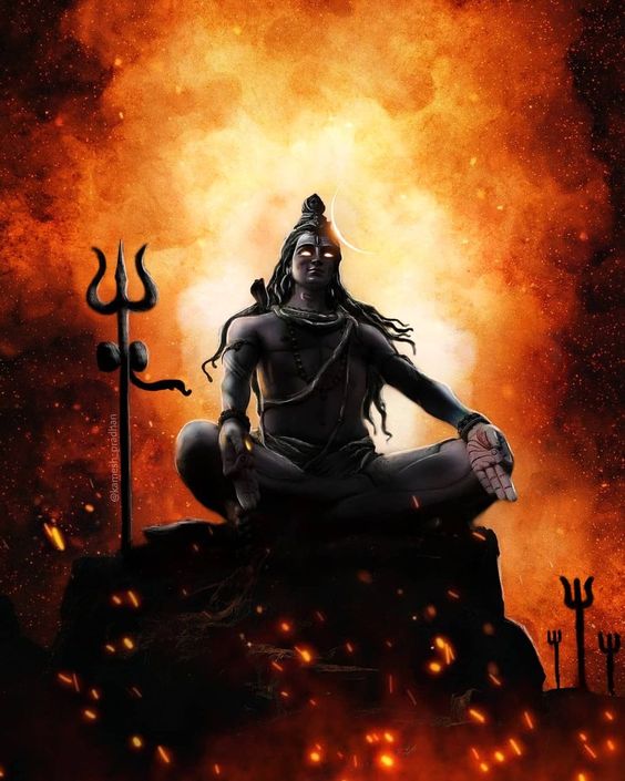 Lord Shiva Angry Pics