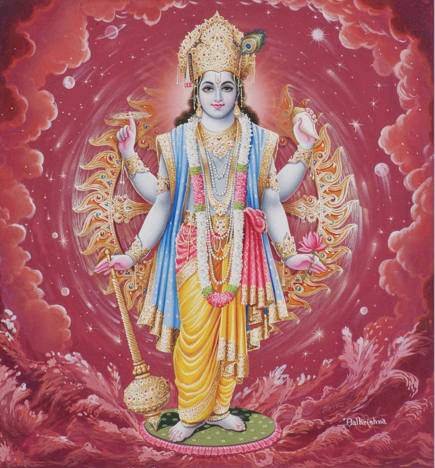 Srishti Ke Palan Haar Lord Vishnu Images 1