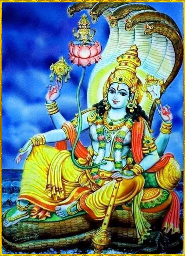 Srishti Ke Palan Haar Lord Vishnu Images | Vishnu Bhagwan Ki Photo - Good  Morning