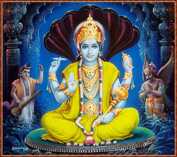 Srishti Ke Palan Haar Lord Vishnu Images