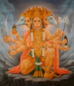 Vayu Putra Panchmukhi Hanuman Pic